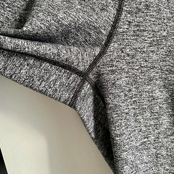 Lululemon Out To Lunge Untight Tight Heathered Black Leggings Size 6 30" - Picture 8 of 14